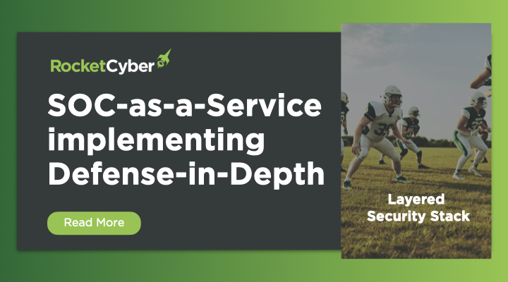 SOC-as-a-Service implementing Defense-in-Depth
