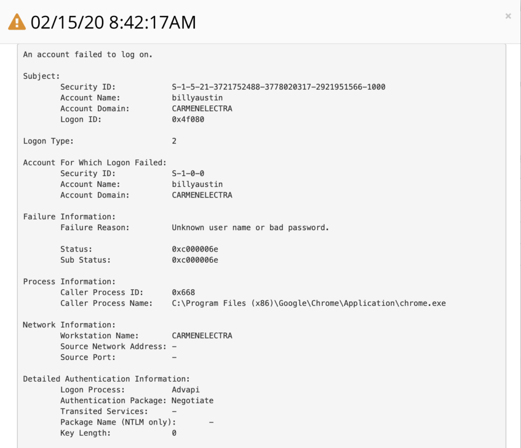 Windows Event Log Triaging